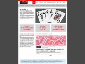 Duplicat Euchre website
